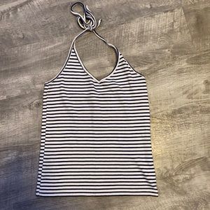 high neck tank top